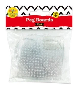 Picture Bead PegBoards Assorted Peg boards Girls Boys for Midi Beads Craft Art - Picture 1 of 27