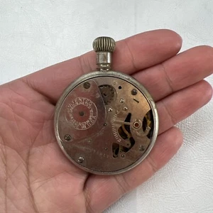 ANTIQUE USA MEN'S POCKET WATCH 18S MOVEMENT (FOR REPAIR) - Picture 1 of 10