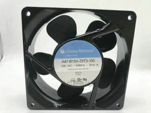 1 PCS Globe Motors Fan A47-B15A-23T3-100 12CM AC 230V 15/14W 120*120*38MM - Picture 1 of 3