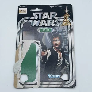 Vintage 1977 Kenner Star Wars Han Solo 12 Back Cardback Card Back - Bild 1 von 5