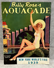 1939 New York World&#39;s Fair Billy Rose&#39;s Aquacade Souvenir Program