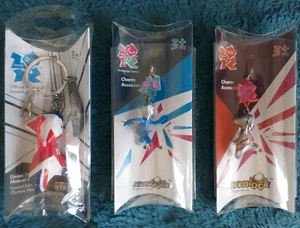 London 2012 Olympischer Schlüsselring/Charm Konvolut Lot - Wenlock Mandeville - Bild 1 von 11