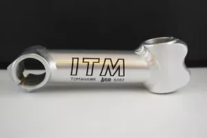ITM TOMAHAWK AHEAD 6082 THREADLESS STEM 1 1/8 120mm 1990s silver VINTAGE NOS - Picture 1 of 9