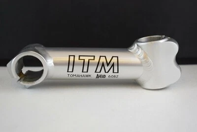 ITM TOMAHAWK AHEAD 6082 THREADLESS STEM 1 1/8 120mm 1990s silver VINTAGE NOS - Image 1 of 4