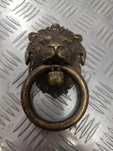 BATTENTE PER PORTA con Testa di leone Mis. 150 Mm - Foto 1 di 1