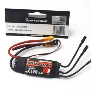 HOBBYWING 80060020 Skywalker 40A  Capable ESC - Image 1 of 2