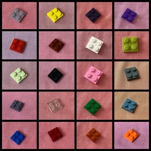 LEGO Parte 3022: Placa 2x2 - Elige Color y Cantidad - Imagen 1 de 27