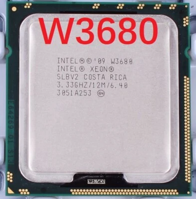 Intel Xeon W3680 Hex Core 3.33GHz SLBV2 12MB 6.4 GT/s LGA1366 Processor - Image 1 of 3