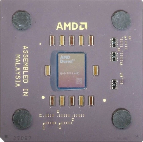 Processor AMD Duron 1000 DHD1000AMT1B 1000MHz Socket 462 64KB Cache - Image 1 of 2