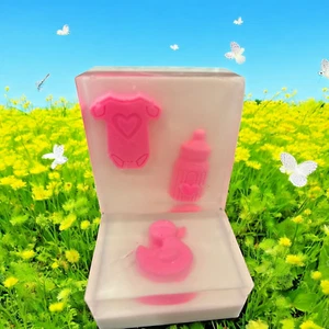 Gender Reveal SOAP-Baby Shower-5 oz - Picture 1 of 6