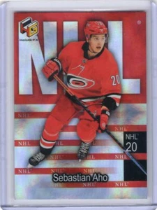 SEBASTIAN AHO 2020-21 Upper Deck Extended Series HOLOGRFX #NHL-11 - Picture 1 of 1