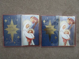2 boxes of 12 Christmas cards, total of 24 cards, two designs with envelopes NEW - Picture 1 of 3