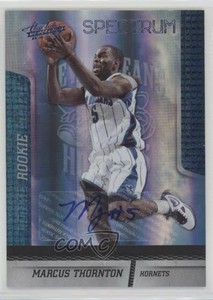 2009-10 Absolute Memorabilia /25 Marcus Thornton #126 Rookie Auto RC