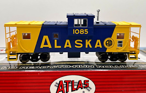 HO ATLAS 6200-1 EXTENDED VISION CABOOSE ALASKA # 1085