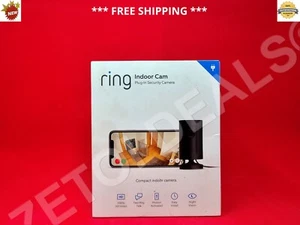 **BRAND NEW** Ring - Indoor 1080p SECURITY CAMERA (1st Gen) - BLACK - Picture 1 of 4