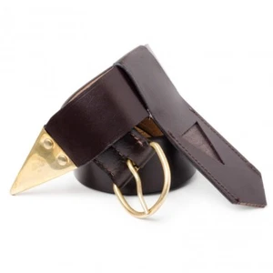 Leather Knight Templar Belt & Frog - Picture 1 of 1