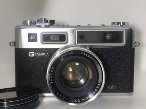 EXC++++ YASHICA ELECTRO 35 GS BLACK RANGEFINDER 35mm FILM CAMERA  - Picture 1 of 2
