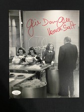 Julie Dawn Cole signed Willy Wonka 8X10 W/ JSA COA