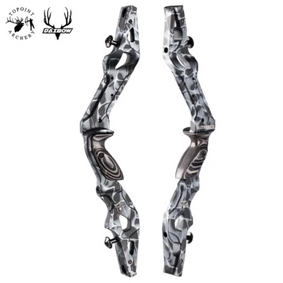 17" 19" 21" ILF Recurve Bow Riser CNC Aluminum Takedown Archery Hunting Slither - Image 1 of 4