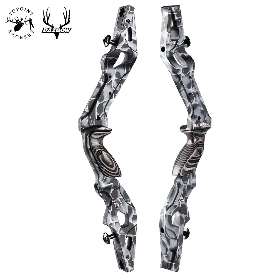 17" 19" 21" ILF Recurve Bow Riser CNC Aluminum Takedown Archery Hunting Slither - Image 1 of 4