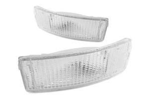 Kit indicatori di direzione anteriori per Audi 80 S2 91-96 Coupè Cabrio coppia trasparente - Foto 1 di 12