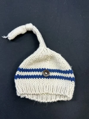 Recién Nacido Bebé Niño Hecho a Mano Sombrero Ganchillo Bebé Gorro Recién Nacido 0-3 Meses Foto 1 de 3