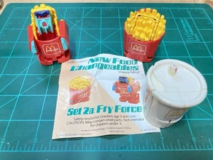 Juego de 3 juguetes robot Happy Meal Mcdonald’s Happy Meal 1988 vintage - Imagen 1 de 5