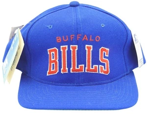 NWT Vintage 90s Buffalo Bills Starter ARCH 100% Wool Snapback Hat Deadstock - Picture 1 of 9