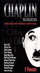 Chaplin The Collection - Box Set: Volumes 1-5 (VHS, 2000, 5-Tape Set)