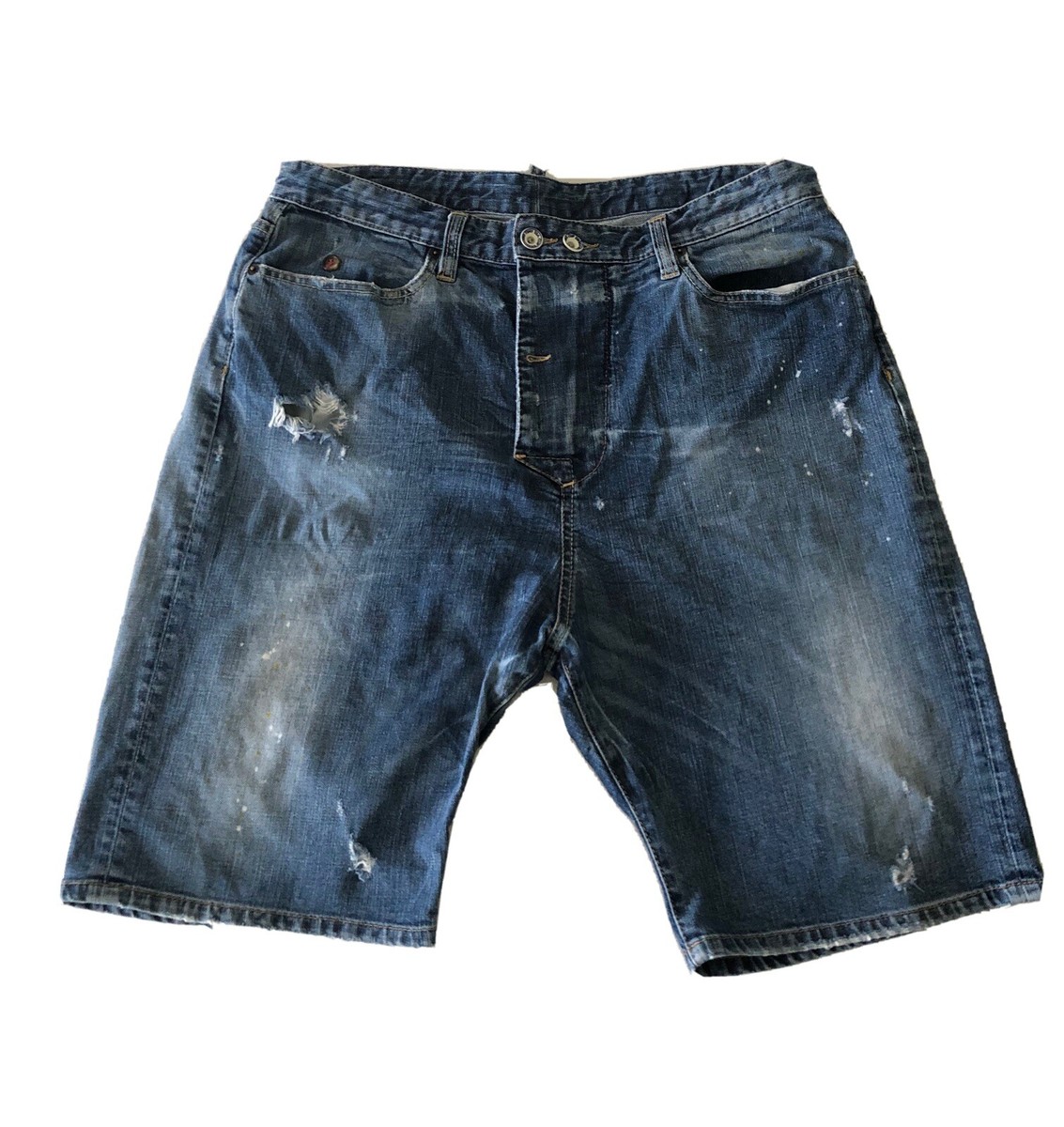 Dsquared2 ハイロットフレムサンクラス D20093S 3YZ Dsquared2 Blue Denim Shorts for Men for sale | eBay