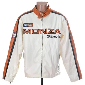 MONZA SPEEDWAY RACING BOMBER JACKET JERSEY REDMAX L - Picture 1 of 7