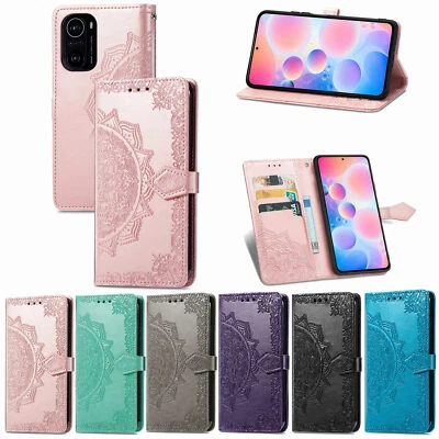 Case For Xiaomi Redmi Note 10 Pro K40 K40 Pro Plus Leather Magnetic Stand Covers - Image 1 of 4