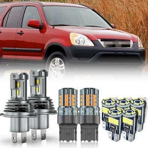 For Honda CR-V 2002 2003 2004 LED Headlight Hi/Lo Turn Signal Parking Light Bulb - Picture 1 of 14