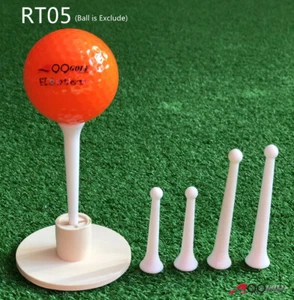 A99Golf RT05 Golf Rubber Tee Holder Set for Driving Golf Practice Mat+ 5pcs Tees - Picture 1 of 3