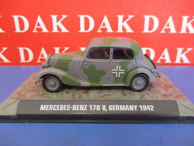 Die cast 1/43 Modellino Auto Mercedes 170V Wehrmacht Germany 1942 by Atlas - Immagine 1 di 4