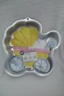 Baby Buggy Cake Pan Wilton 2105-3319 With Instructions Aluminum New 