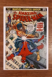 Amazing Spider-Man 123 Marvel Comic 1973 - Luke Cage App & Funeral of Gwen Stacy - Picture 1 of 16