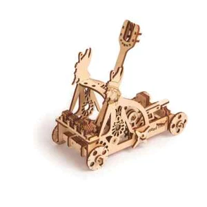 Mechanical Wood Trick wooden 3D puzzle Egyptian Catapult Self-Assembly set - Picture 1 of 9