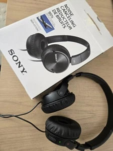 Sony MDR-ZX110NC Noise Cancelling Headphones MDRZX110NC, Black - Picture 1 of 1