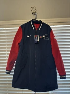 Nike Mens Size L Boston RedSocks Authentic Collection Dugout Performance Jacket - Picture 1 of 6