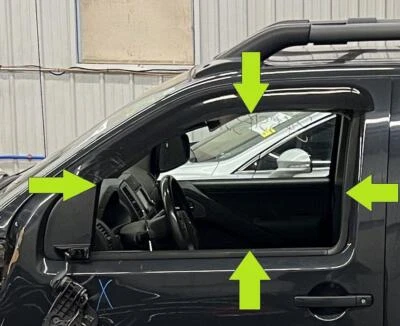 NISSAN FRONTIER 2005-2021 CONDUCTOR IZQUIERDO PUERTA DELANTERA CRISTAL VENTANA Foto 1 de 4