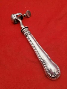 Herramienta de cubiertos de talla de placa de plata antigua francesa (#3411) - Imagen 1 de 10