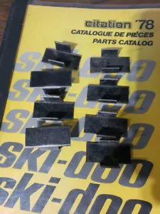 (8) Nos Skidoo Motoski Snowmobile Track Clips As Pictured - Picture 1 of 6