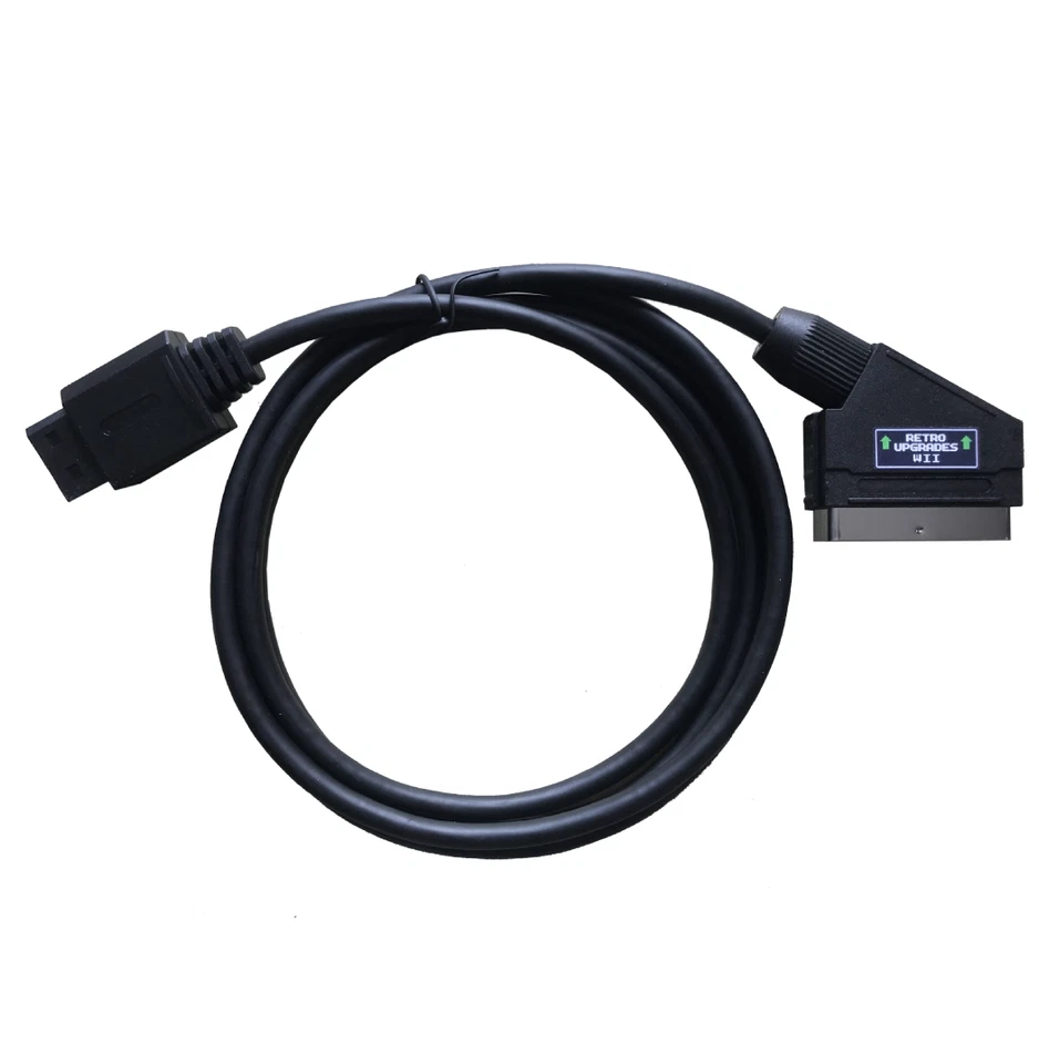 Nintendo Wii PAL RGB SCART Cable High Quality Shielded WiiDual Premium - Image 1 of 1