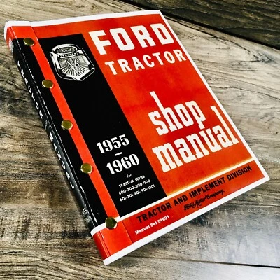 Ford 600 700 800 900 601 701 801 901 1801 Tractor Manual de servicio Manual de taller Foto 1 de 4