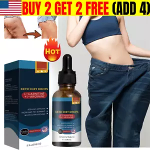 Gotas de dieta cetogénica de 60 ml apoyo eficaz para la pérdida de peso aumentar el metabolismo L-carnitina - Imagen 1 de 7