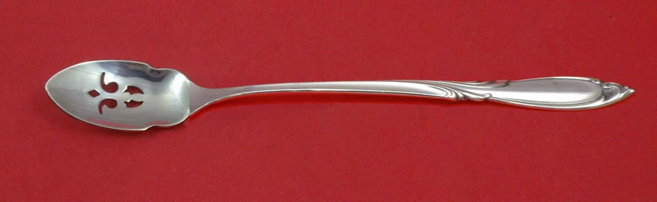 Rhapsody New By International Sterling Olive Spoon Pierced Long 7 1/8" Custom  - Image 1 of 1