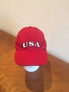 Baseballmütze USA rot Baumwolle verstellbar - Bild 1 von 6