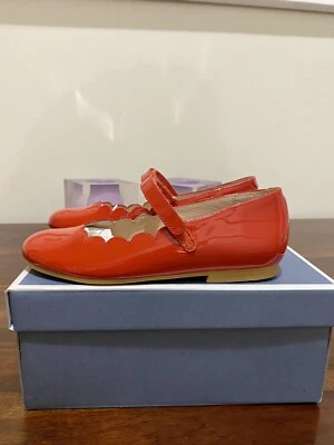 Pisos Jacadi charol detalle festoneado niñas EU29 NUEVO EN CAJA Foto 1 de 4