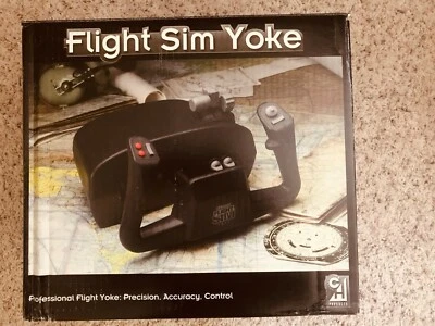 CH - pro flight simulator yoke and pedal kit (USB) - Image 1 of 4